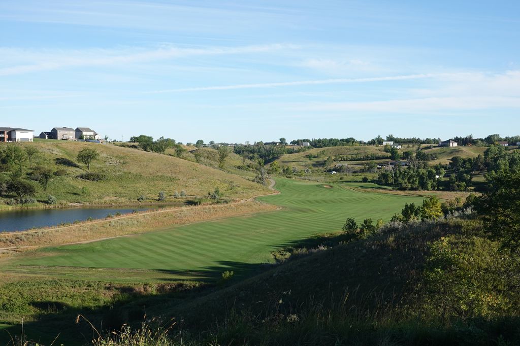 2nd Hole at Minot Country Club (540 Yard Par 5)